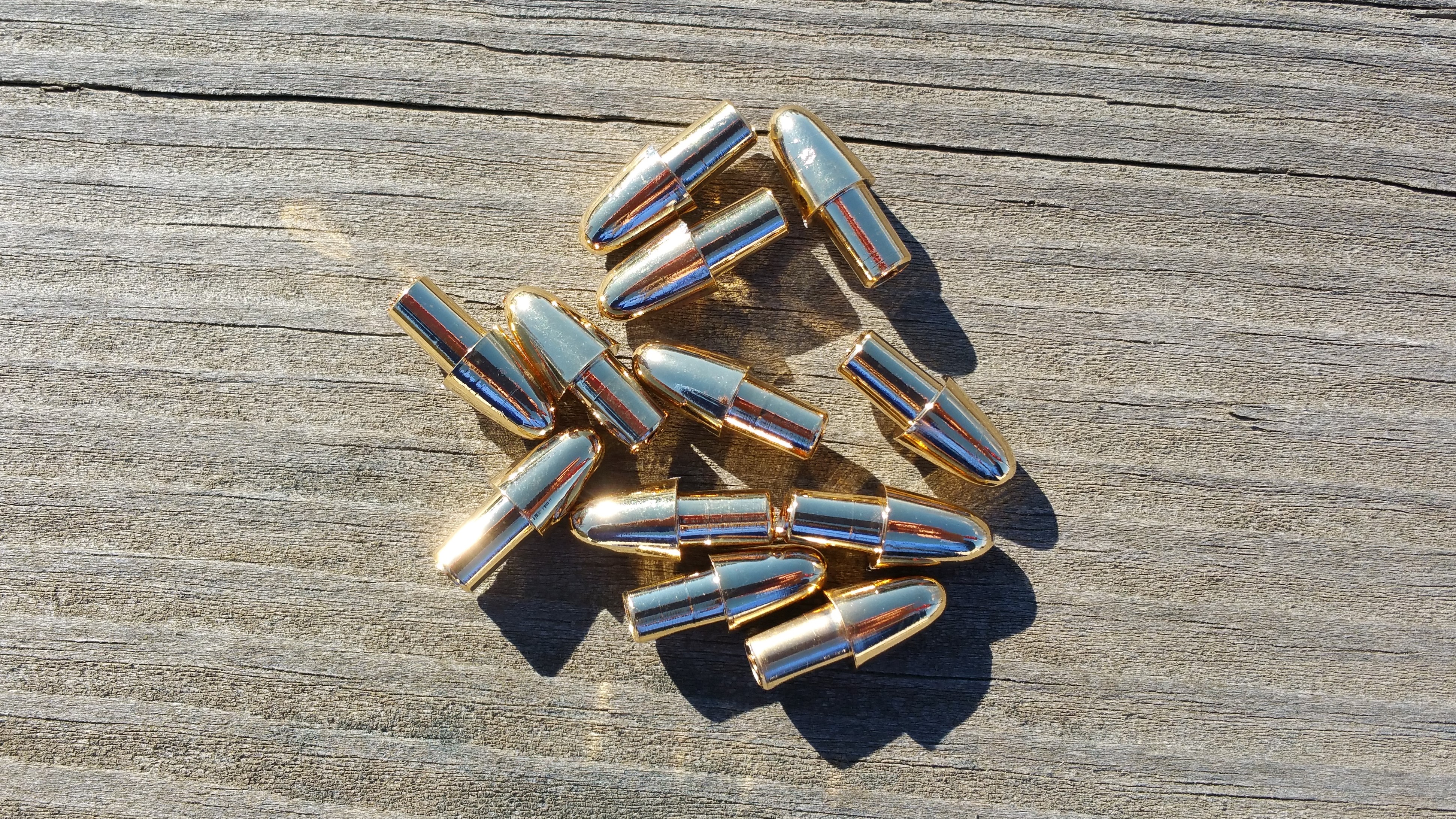 Gold bullet heads