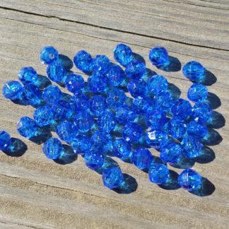Royal blue beads