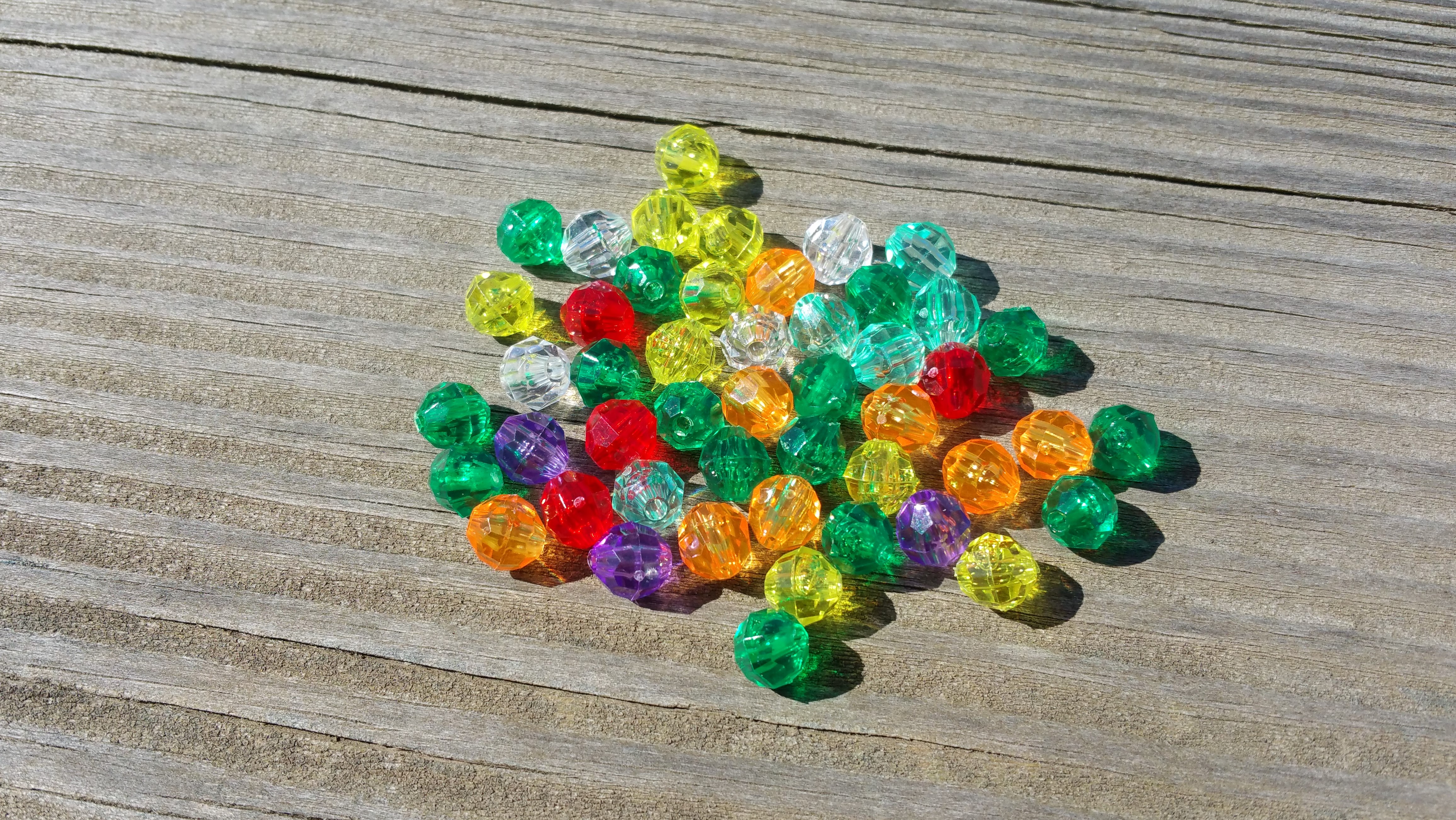 Multi-colored beads