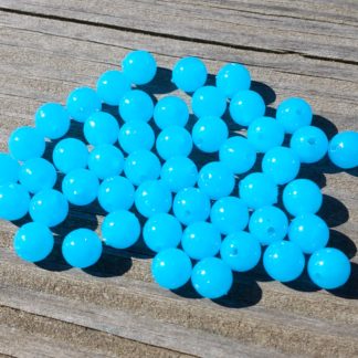 Blue Glow Beads