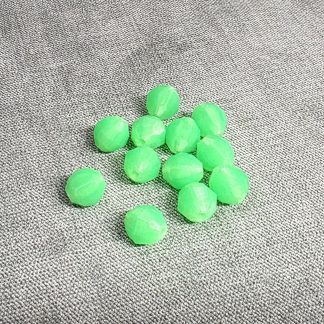 Extended Glow Beads - Green 10mm