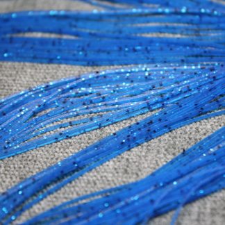 Silicone Legs - Blue w/Blue Glitter and Black Specs